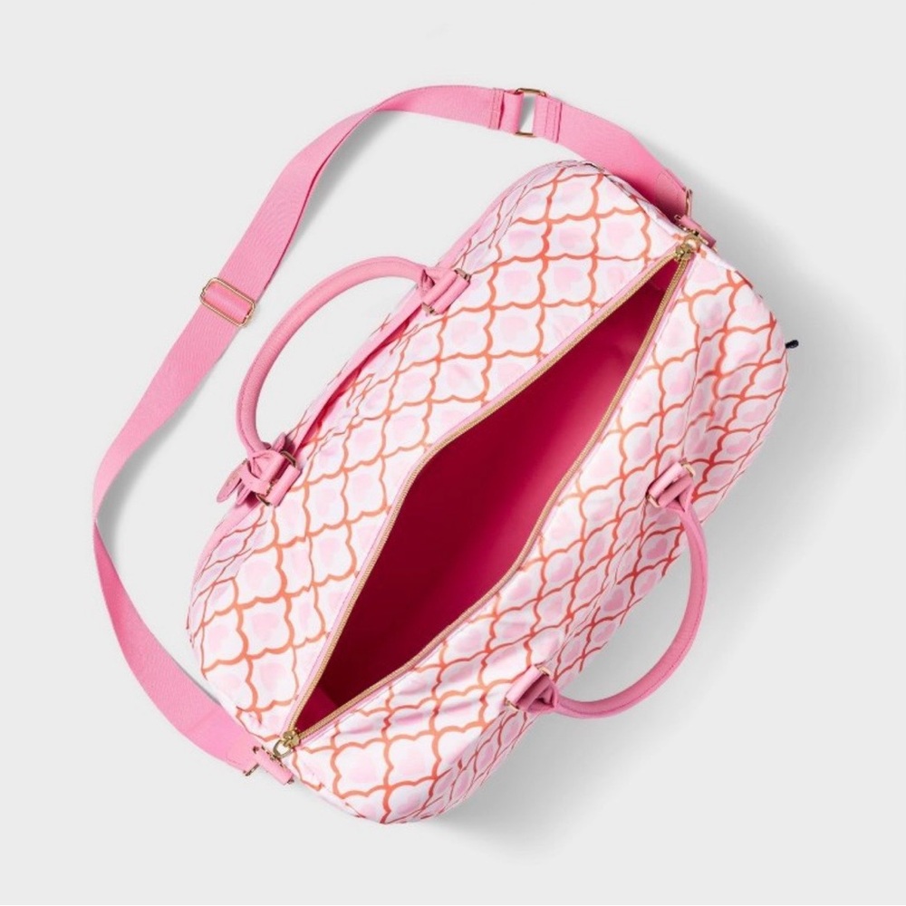 Roller Rabbit Pink Patterned Women's Bag - Picture 4 of 6